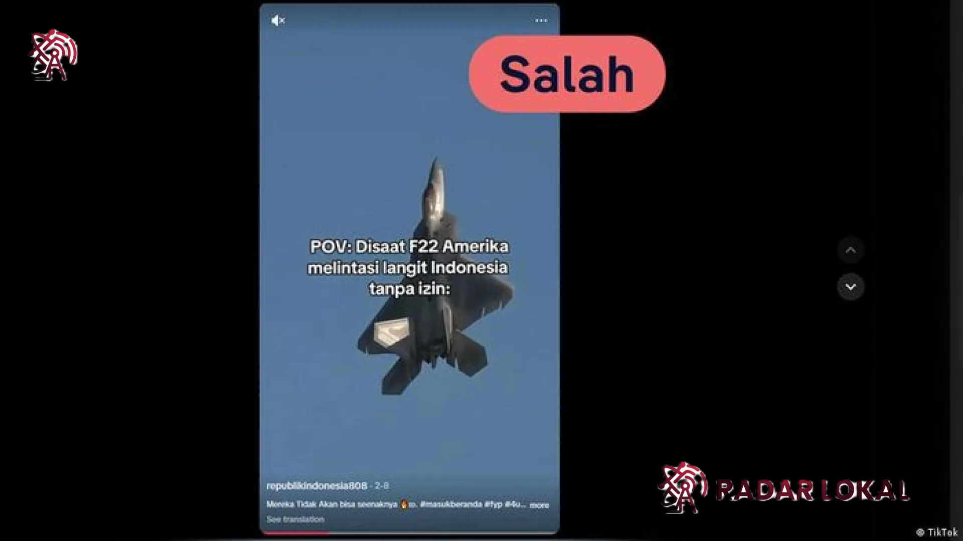 Membongkar Hoaks F-22 Raptor AS Masuk Indonesia: Fakta di Balik Video Viral dan Realitas Kedaulatan Udara
