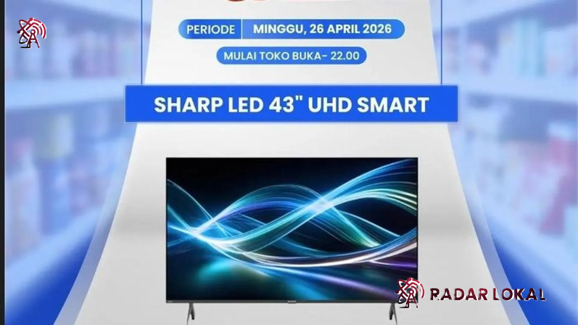 Banjir Diskon Gila-Gilaan! Transmart Full Day Sale Hadirkan Potongan Harga TV 43 Inch Hingga Rp 2,3 Juta