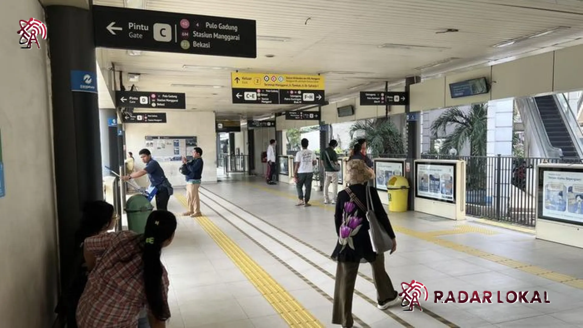 Wajah Baru Integrasi Manggarai: Halte Transjakarta Ditutup Sementara, Proyek LRT Jakarta Terus Dikebut