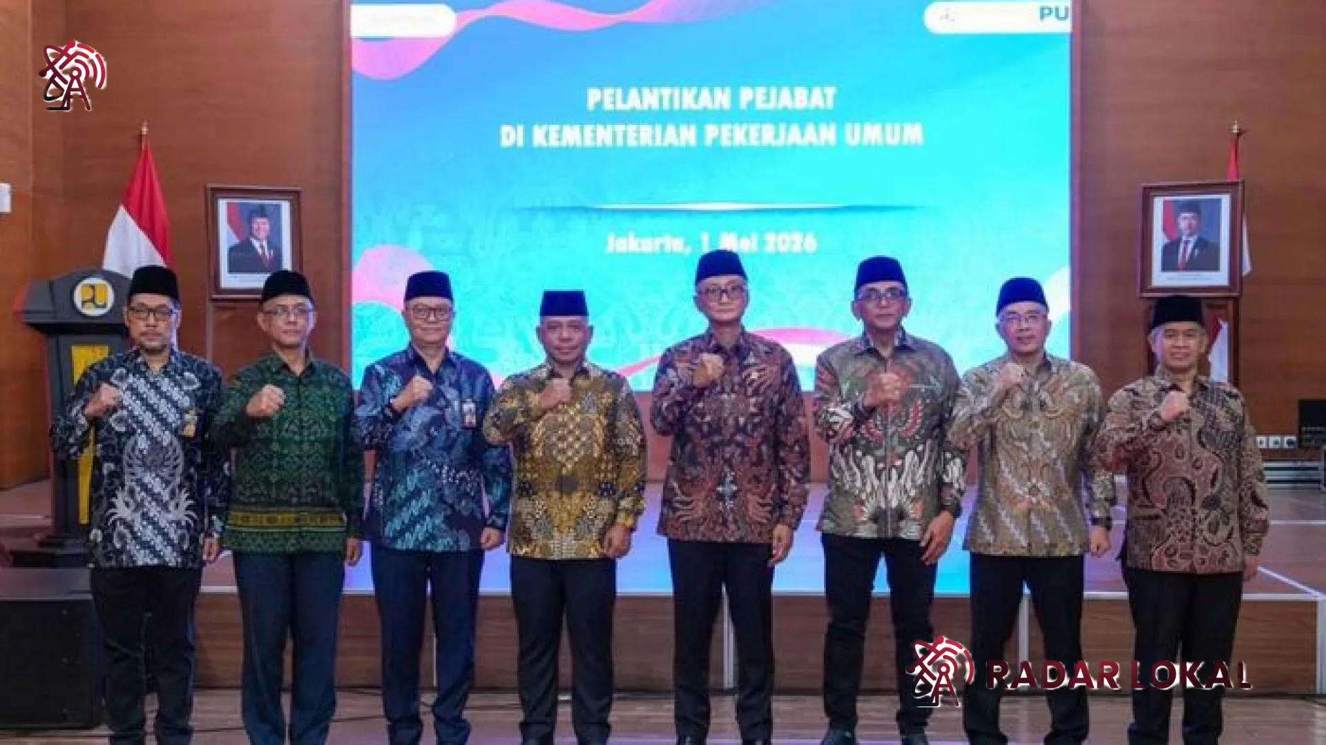Perkuat Struktur Strategis, Menteri PU Dody Hanggodo Lantik 7 Pejabat Eselon I: Soroti Pentingnya Statecraft dan Integritas ASN