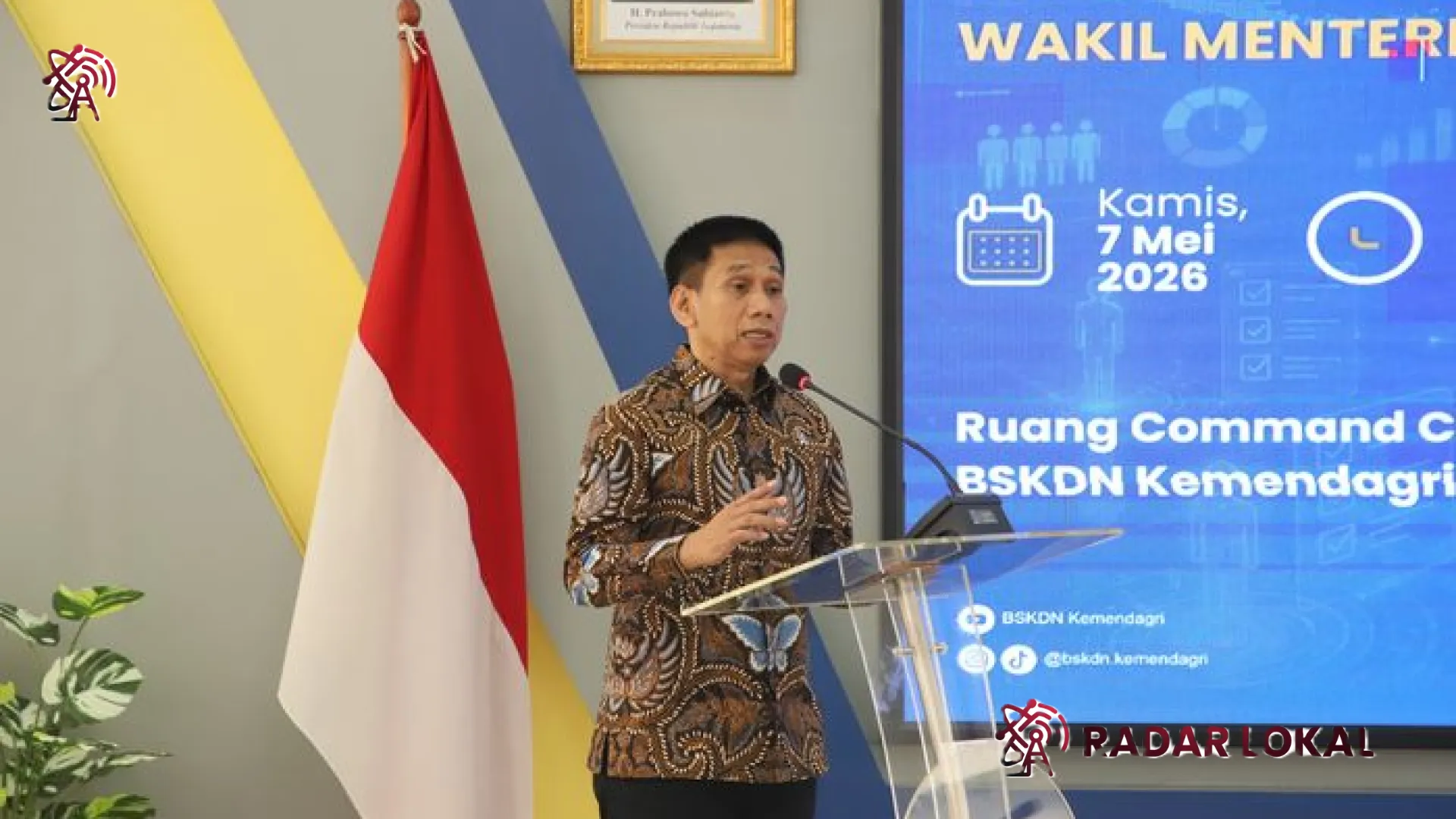 Wamendagri Akhmad Wiyagus Dorong DESLab Jadi Kawah Candradimuka Kebijakan Pemilu Digital Masa Depan