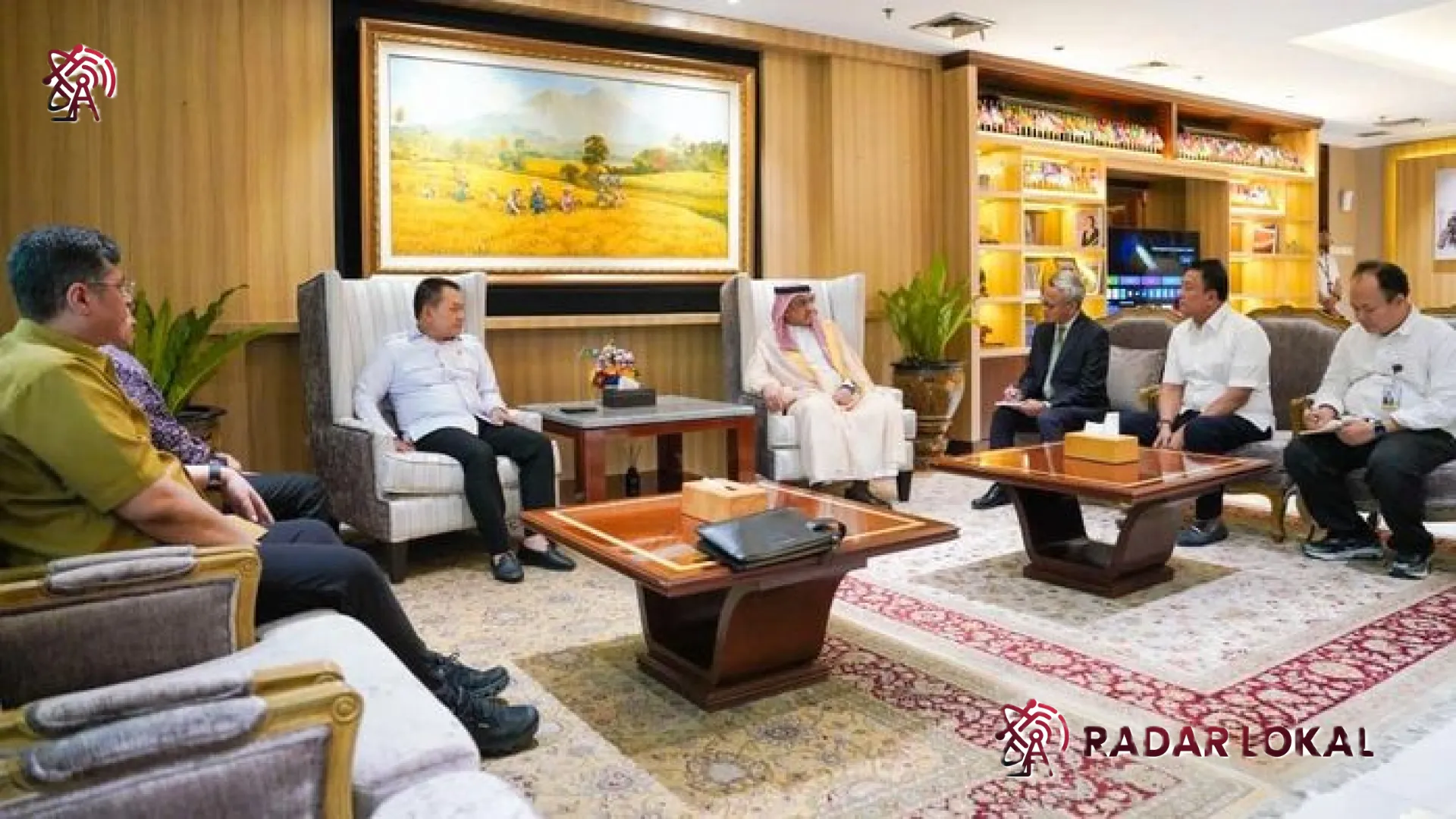 Perkuat Diplomasi Ekonomi dan Religi, KSP Dudung Abdurachman Matangkan Proyek Kampung Haji Bersama Dubes Arab Saudi
