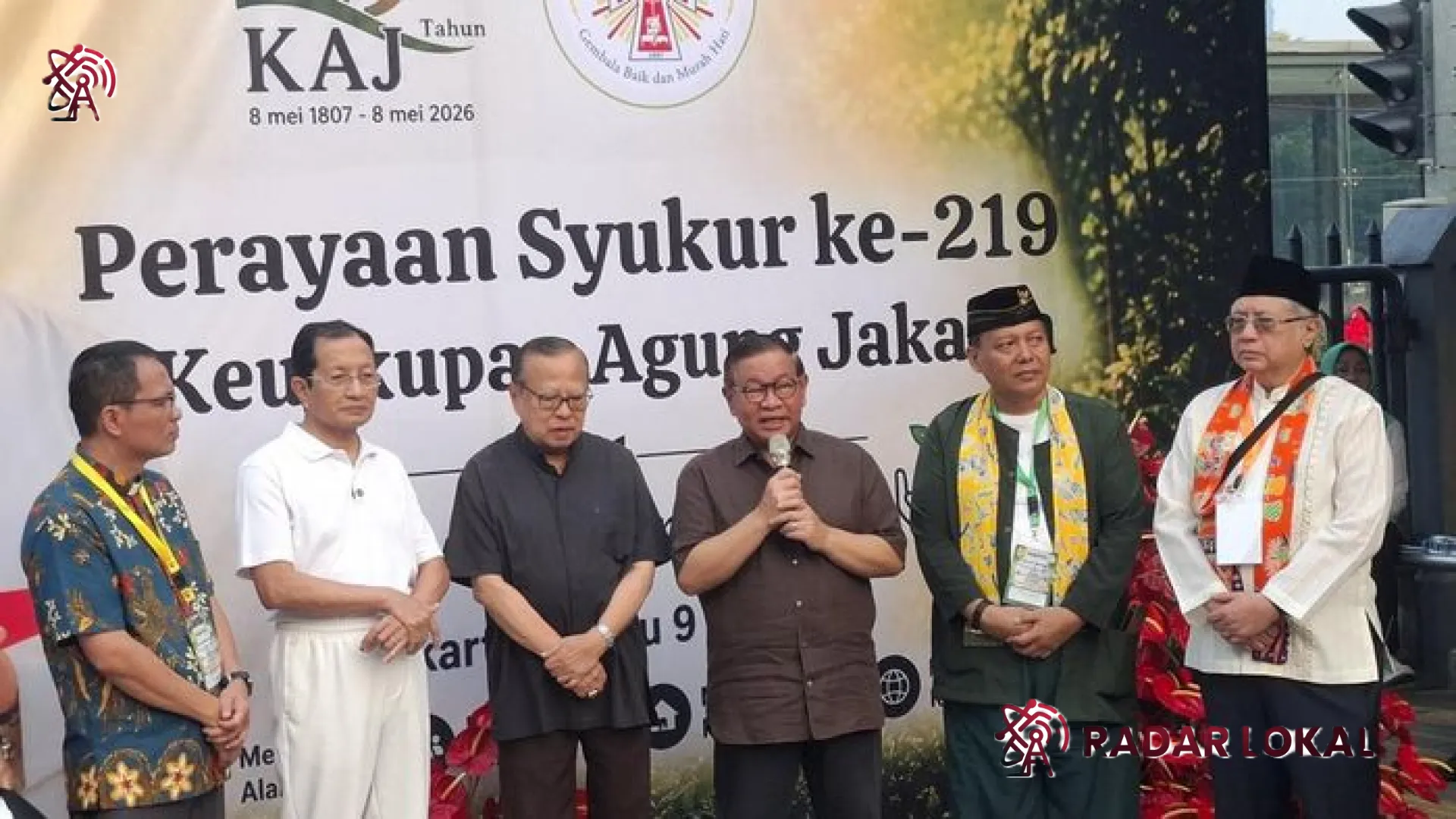 HUT ke-219 KAJ: Pramono Anung Ajak Umat Katolik Pelopori Revolusi Pilah Sampah di Jakarta