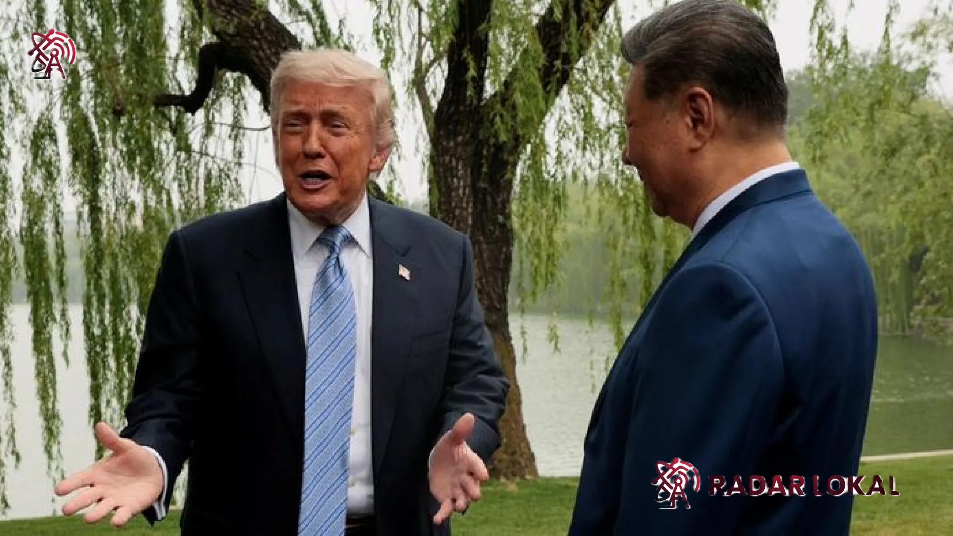 Ketegangan di Balik Layar: Alasan Delegasi Donald Trump Buang Semua ‘Oleh-oleh’ China Sebelum Naik Air Force One