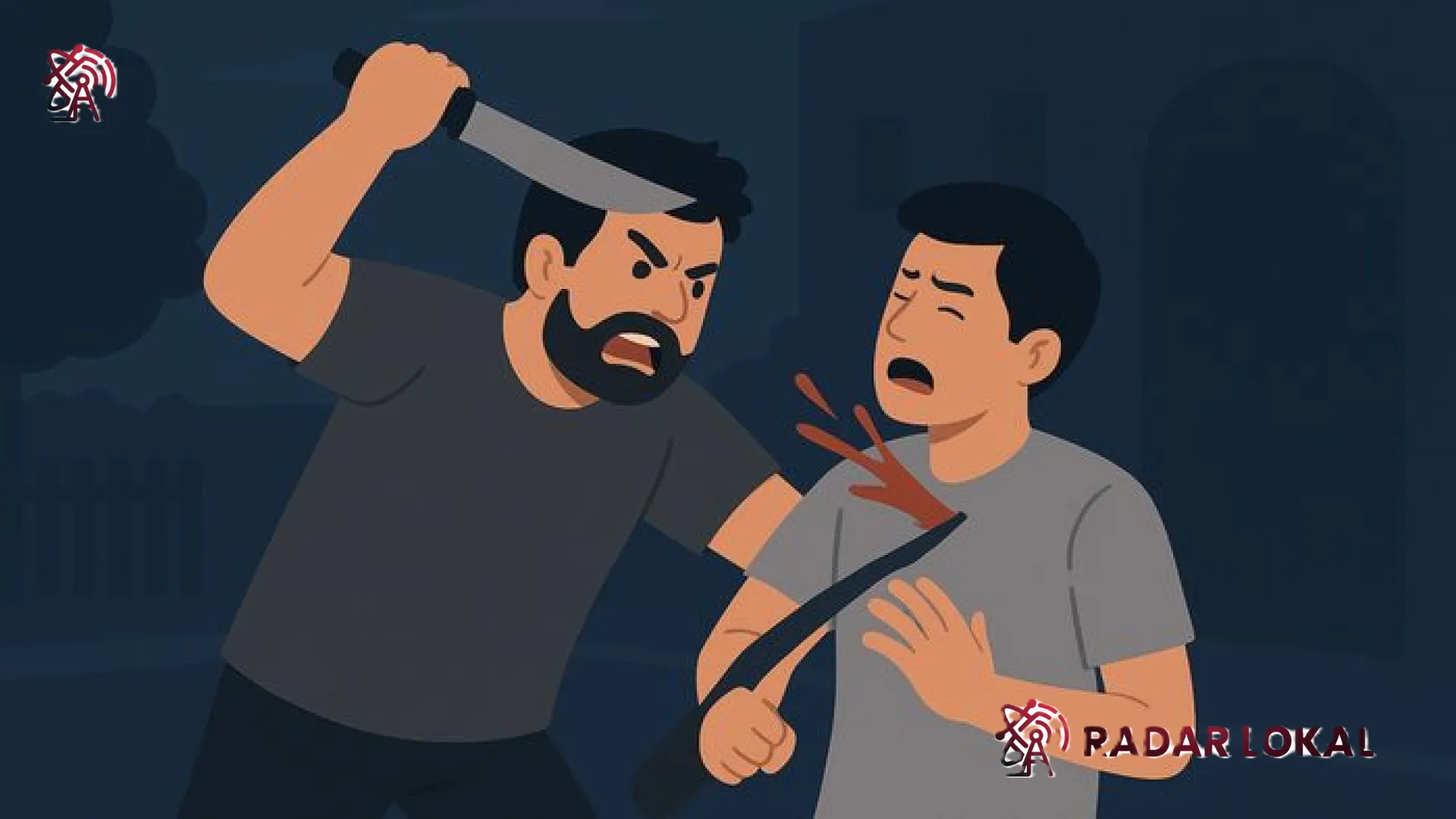 Terkuak! Motif di Balik Video Viral Pria Bersimbah Darah di Grogol Petamburan, Polisi: Dendam Asmara, Bukan Begal
