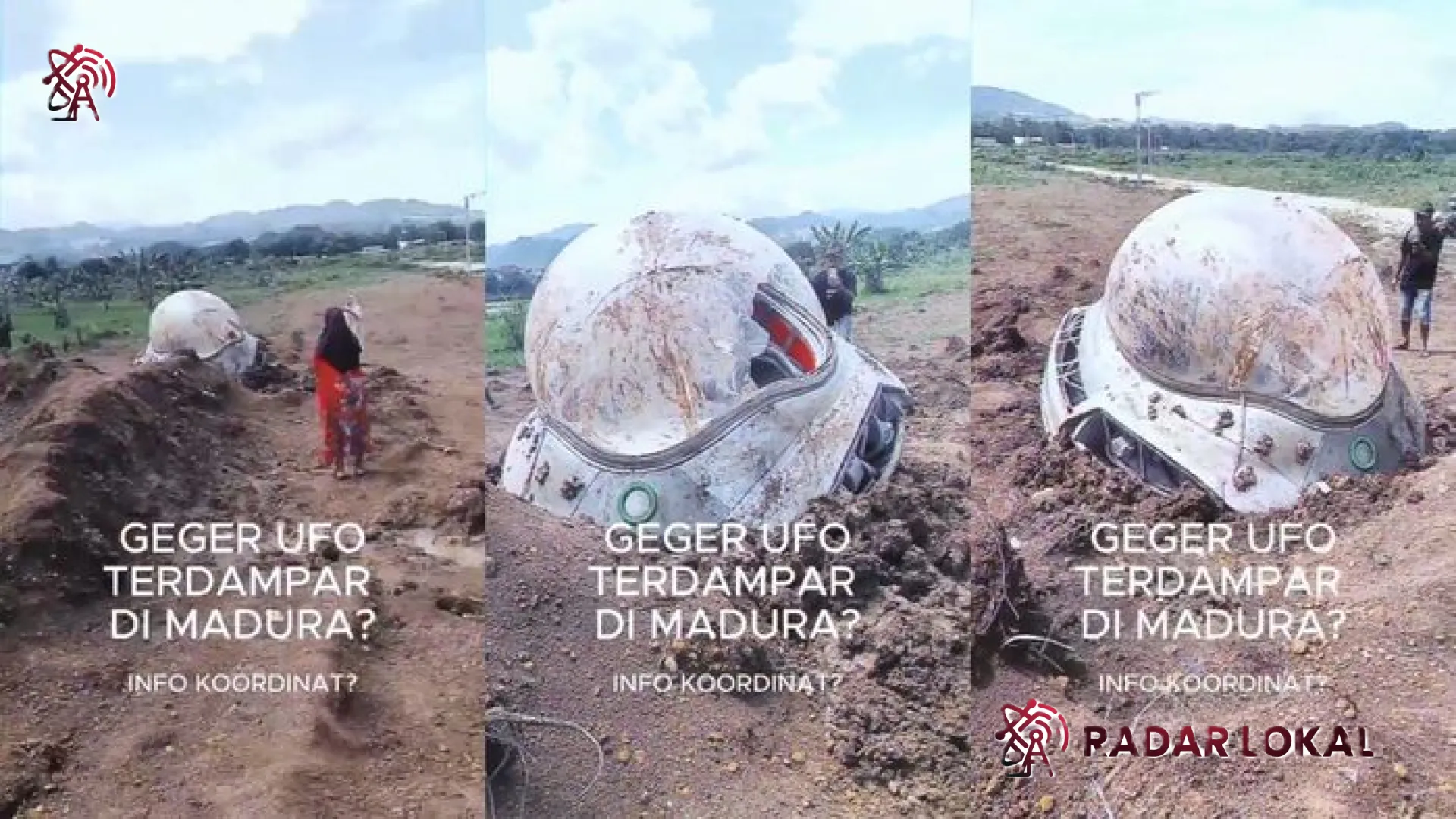 Heboh Penampakan UFO Mendarat Darurat di Madura: Antara Misteri Antariksa dan Strategi Jenius Bayu Skak