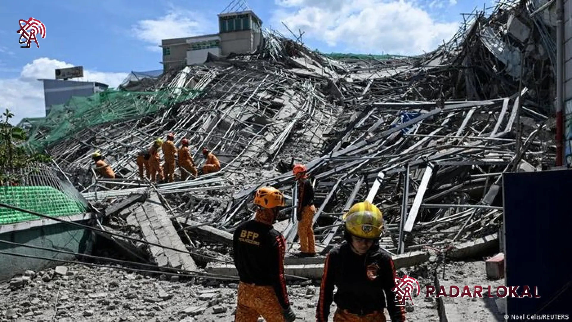 Tragedi Angeles City: Operasi Penyelamatan Gedung Ambruk di Filipina Berakhir Duka, Investigasi Pelanggaran Keamanan Dimulai