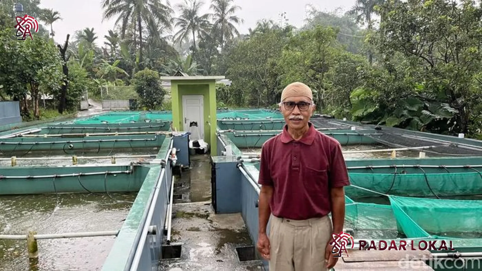 Kisah Inspiratif Ruskandar: Mengubah Halaman Rumah Menjadi Lumbung Rezeki Bioflok Berkat Dukungan BRI