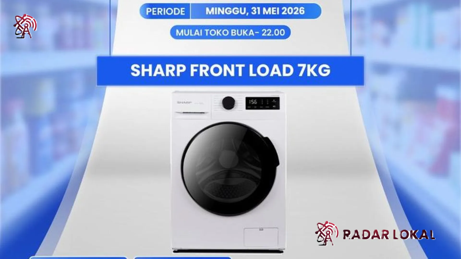 Harga Mesin Cuci Anjlok! Transmart Full Day Sale Hadirkan Diskon Fantastis hingga Jutaan Rupiah