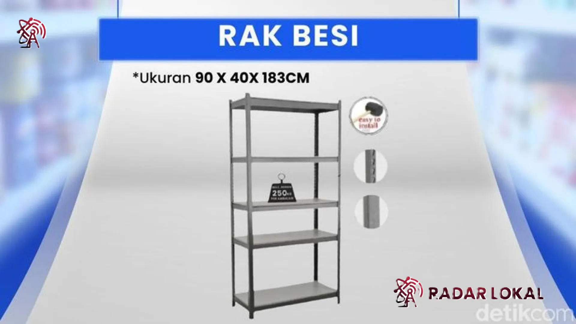 Banting Harga! Rak Besi Kokoh di Transmart Full Day Sale Kini Hanya Ratusan Ribu, Cek Promonya