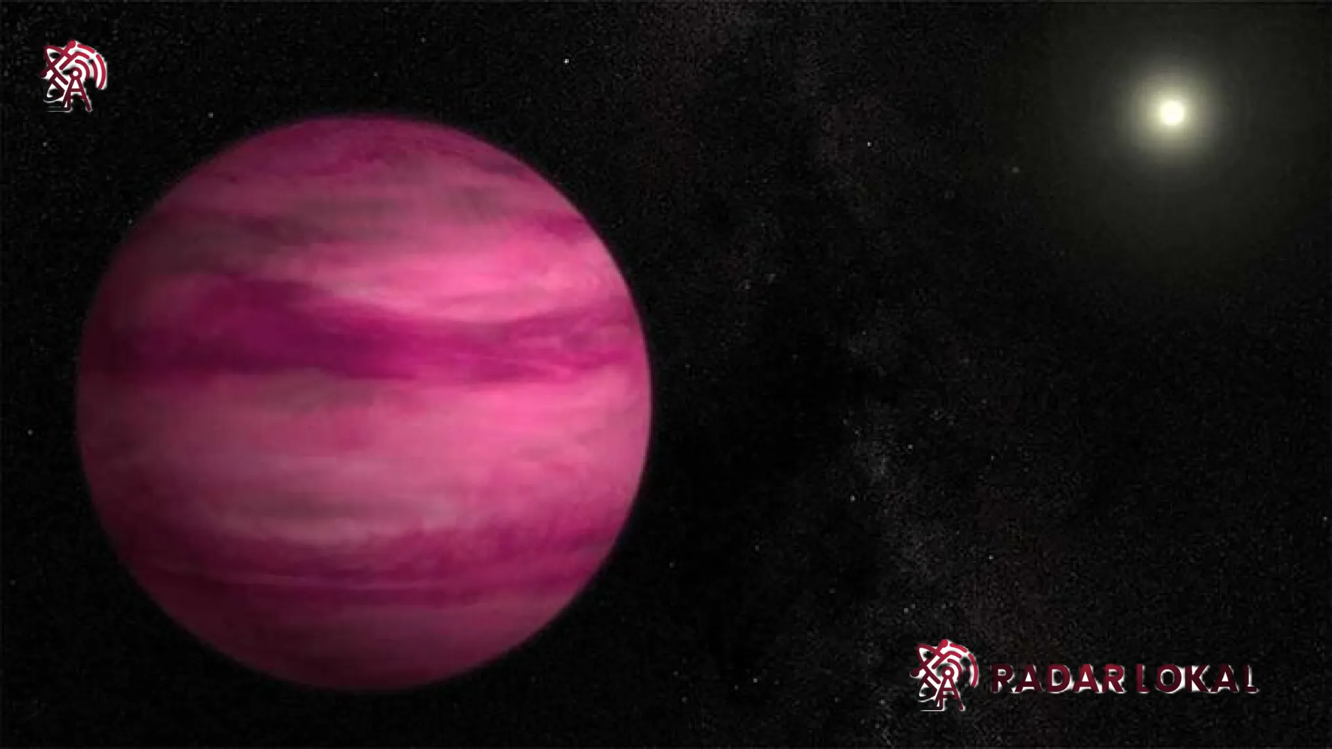 Menyingkap Misteri GJ504b: Rahasia Awan Garam di Balik Pesona Planet Pink yang Menakjubkan