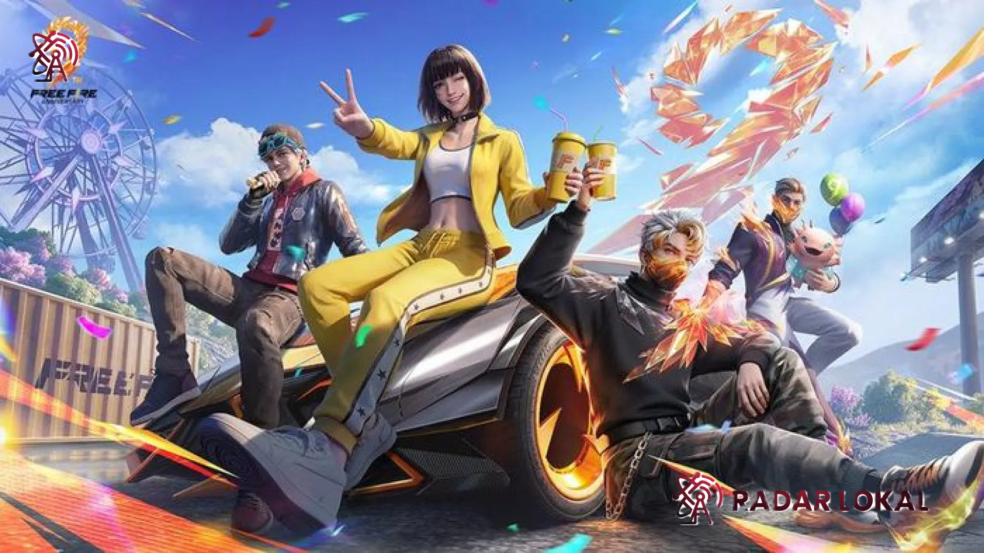 Semarak Pesta 9 Tahun Free Fire: Garena Siapkan Kejutan Besar di Yogyakarta dan Beragam Hadiah Eksklusif