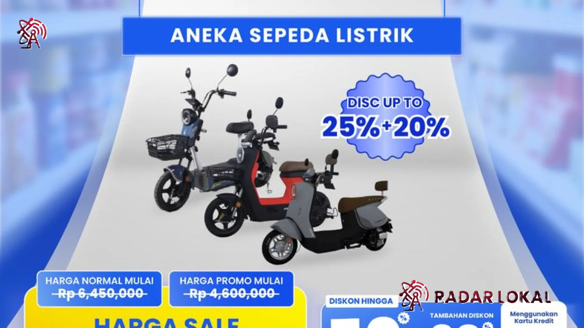 Solusi Mobilitas Ramah Kantong: Transmart Full Day Sale Kembali Manjakan Pemburu Sepeda Listrik